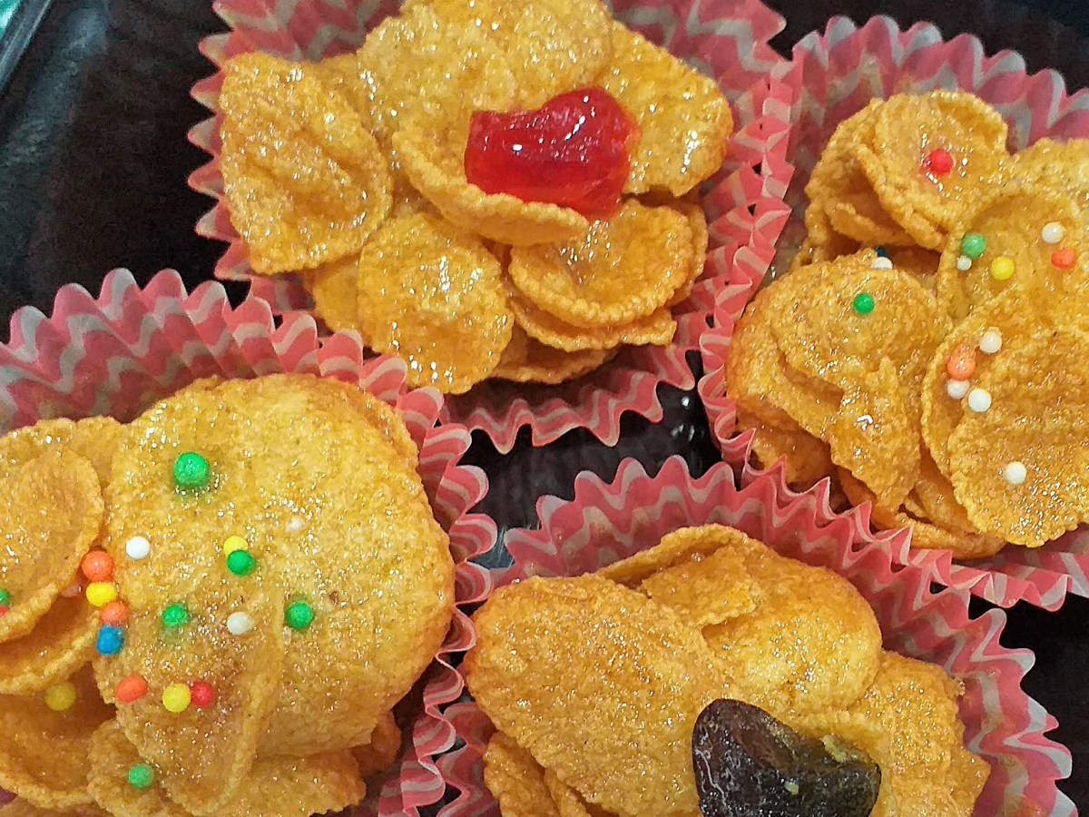 Honey Joys (Cornflakes&nbsp;Cookies)
