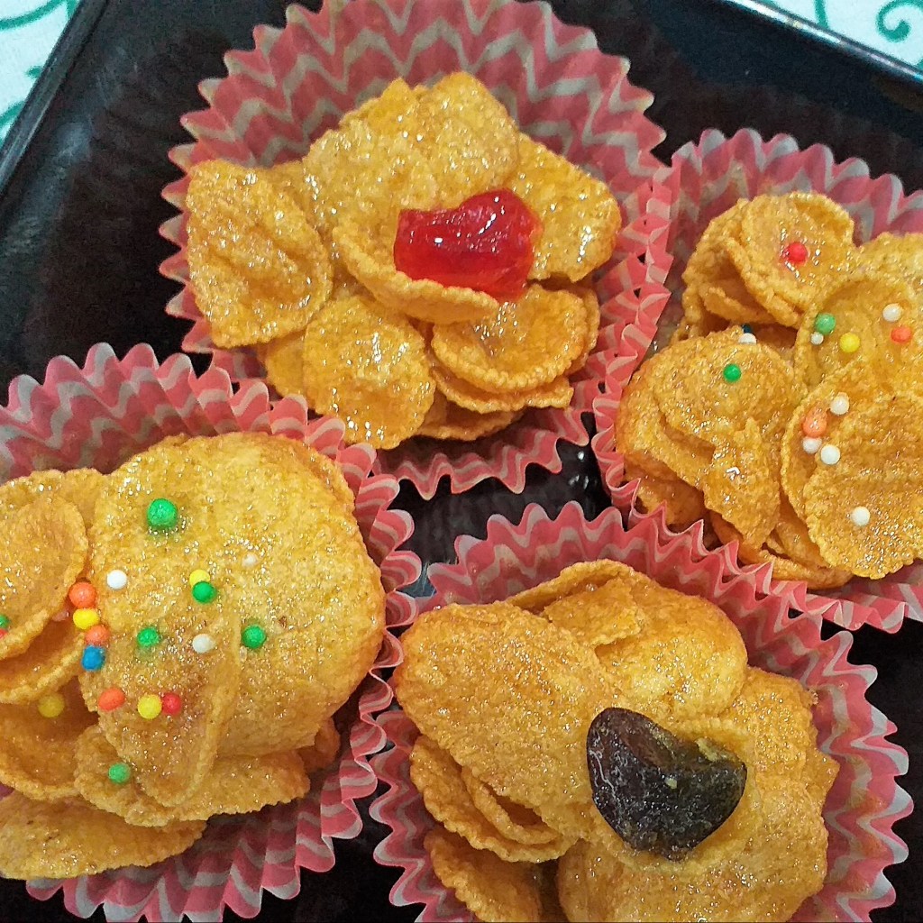 Honey Joys (Cornflakes Cookies)