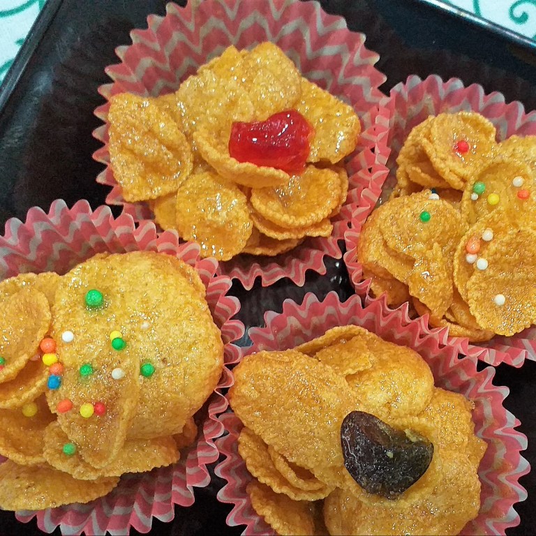 Honey Joys (Cornflakes Cookies) – LADLE AND THREAD